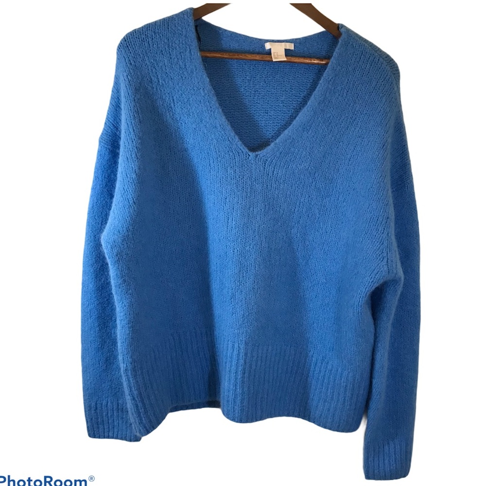 H&M Wool Alpaca Blend Fall Winter Sweater Sz M